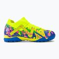 PUMA Future Match Energy TT + Mid Jr ghete de fotbal pentru copii ultra albastru/alert galben/roz luminos 2
