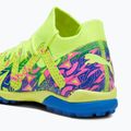 PUMA Future Match Energy TT + Mid Jr ghete de fotbal pentru copii ultra albastru/alert galben/roz luminos 14