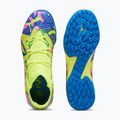 PUMA Future Match Energy TT + Mid Jr ghete de fotbal pentru copii ultra albastru/alert galben/roz luminos 15