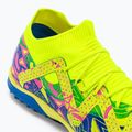 PUMA Future Match Energy TT ghete de fotbal pentru bărbați ultra albastru/alerta galbenă/roz luminos 8