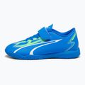 PUMA Ultra Play IT V Jr ghete de fotbal pentru copii ultra blue/puma white/pro green 7