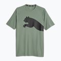 Tricou de antrenament pentru bărbați PUMA Train All Day Big Cat eucalipt/puma negru