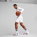 Pantaloni scurți de baschet pentru bărbați PUMA Hoops Team Baselayer puma white 3