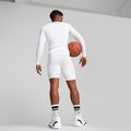 Pantaloni scurți de baschet pentru bărbați PUMA Hoops Team Baselayer puma white 4