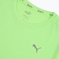 Tricou de alergare pentru femei PUMA Run Favorite Heather green/neon 3