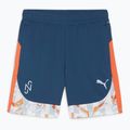 Pantaloni scurți de fotbal pentru copii PUMA Neymar JR Creativity Training ocean tropic/hot heat