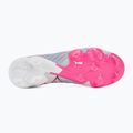 Încălțăminte de fotbal PUMA Future 7 Ultimate Low FG/AG white/black/poison pink/bright aqua/silver mist 4