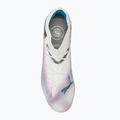 Încălțăminte de fotbal PUMA Future 7 Ultimate Low FG/AG white/black/poison pink/bright aqua/silver mist 5