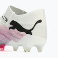 Încălțăminte de fotbal PUMA Future 7 Ultimate Low FG/AG white/black/poison pink/bright aqua/silver mist 13