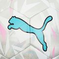 Minge de fotbal PUMA Final Graphic puma white/puma silver/poison pink/bright aqua mărime 4 3