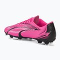 Încălțăminte de fotbal PUMA Ultra Ultimate FG/AG poison pink/puma white/puma black 3