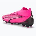Încălțăminte de fotbal pentru copii PUMA Ultra Pro FG/AG Jr poison pink/puma white/puma black 3