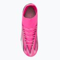 Încălțăminte de fotbal pentru copii PUMA Ultra Pro FG/AG Jr poison pink/puma white/puma black 5