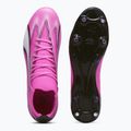 Încălțăminte de fotbal PUMA Ultra Match MxSG poison pink/puma white/puma black 11