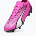 Încălțăminte de fotbal PUMA Ultra Match MxSG poison pink/puma white/puma black 12
