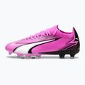 Încălțăminte de fotbal PUMA Ultra Match FG/AG poison pink/puma white/puma black 8