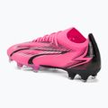 Încălțăminte de fotbal PUMA Ultra Match FG/AG poison pink/puma white/puma black 3