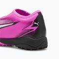 Încălțăminte de fotbal pentru copii PUMA Ultra Match LL TT + Mid Jr poison pink/puma white/puma black 13