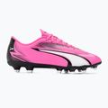 Încălțăminte de fotbal PUMA Ultra Play FG/AG poison pink/puma white/puma black 2