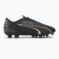 Încălțăminte de fotbal PUMA Ultra Play FG/AG puma black/copper rose 2
