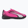 Încălțăminte de fotbal PUMA Ultra Play TT poison pink/puma white/puma black 2