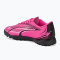 Încălțăminte de fotbal PUMA Ultra Play TT poison pink/puma white/puma black 3