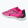 Încălțăminte de fotbal PUMA Ultra Play IT poison pink/puma white/puma black 3