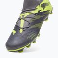 Încălțăminte de fotbal PUMA Future 7 Match Rush FG/AG strong gray/cool dark gray/electric lime 12
