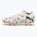 Încălțăminte de fotbal PUMA Future 7 Match Creativity FG/AG white/oceantropic/turquoisesurf/hotheat/sunstream 8