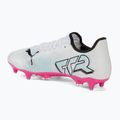 Încălțăminte de fotbal PUMA Future 7 Play MxSG puma white/puma black/poison pink 3