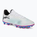 Încălțăminte de fotbal PUMA Future 7 Play FG/AG puma white/puma black/poison pink