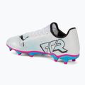 Încălțăminte de fotbal PUMA Future 7 Play FG/AG puma white/puma black/poison pink 3