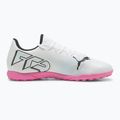 Încălțăminte de fotbal PUMA Future 7 Play TT puma white/puma black/poison pink 9