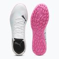 Încălțăminte de fotbal PUMA Future 7 Play TT puma white/puma black/poison pink 11