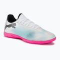 Încălțăminte de fotbal PUMA Future 7 Play IT puma white/puma black/poison pink