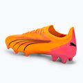 Încălțăminte de fotbal PUMA Ultra Ultimate FG/AG sunset glow/puma black/sun stream 3