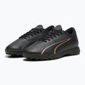 Încălțăminte de fotbal pentru copii PUMA Ultra Play TT Jr puma black/copper rose 10