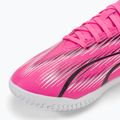 Încălțăminte de fotbal pentru copii PUMA Ultra Play TT Jr poison pink/puma white/puma black 7