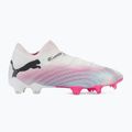 Încălțăminte de fotbal PUMA Future 7 Ultimate FG/AG puma white/puma black/poison pink 2