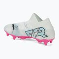 Încălțăminte de fotbal PUMA Future 7 Match MxSG puma white/puma black/poison pink 3