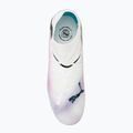 Încălțăminte de fotbal pentru copii PUMA Future 7 Pro FG/AG Jr puma white/puma black/poison pink 5