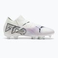 Încălțăminte de fotbal pentru copii PUMA Future 7 Pro FG/AG Jr puma white/puma black/poison pink 9
