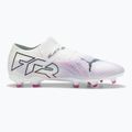 Încălțăminte de fotbal PUMA Future 7 Pro+ FG/AG puma white/puma black/poison pink 9