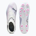 Încălțăminte de fotbal PUMA Future 7 Pro+ FG/AG puma white/puma black/poison pink 11
