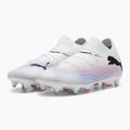 Încălțăminte de fotbal PUMA Future 7 Pro MxSG puma white/puma black/poison pink 10