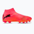 Încălțăminte de fotbal PUMA Future 7 Match+ LL FG/AG sunset glow/puma black/sun stream 2