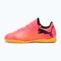 Încălțăminte de fotbal pentru copii PUMA Future 7 Play IT sunset glow/puma black/sun stream 8