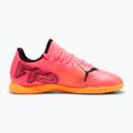 Încălțăminte de fotbal pentru copii PUMA Future 7 Play IT sunset glow/puma black/sun stream 9