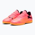 Încălțăminte de fotbal pentru copii PUMA Future 7 Play IT sunset glow/puma black/sun stream 10