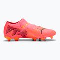 Încălțăminte de fotbal PUMA Future 7 PRO+ FG/AG sunset glow/puma black/sun stream 9